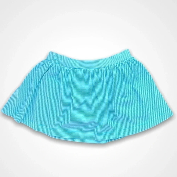 4/$20🥳 Turquoise  Striped Skort - Picture 1 of 3